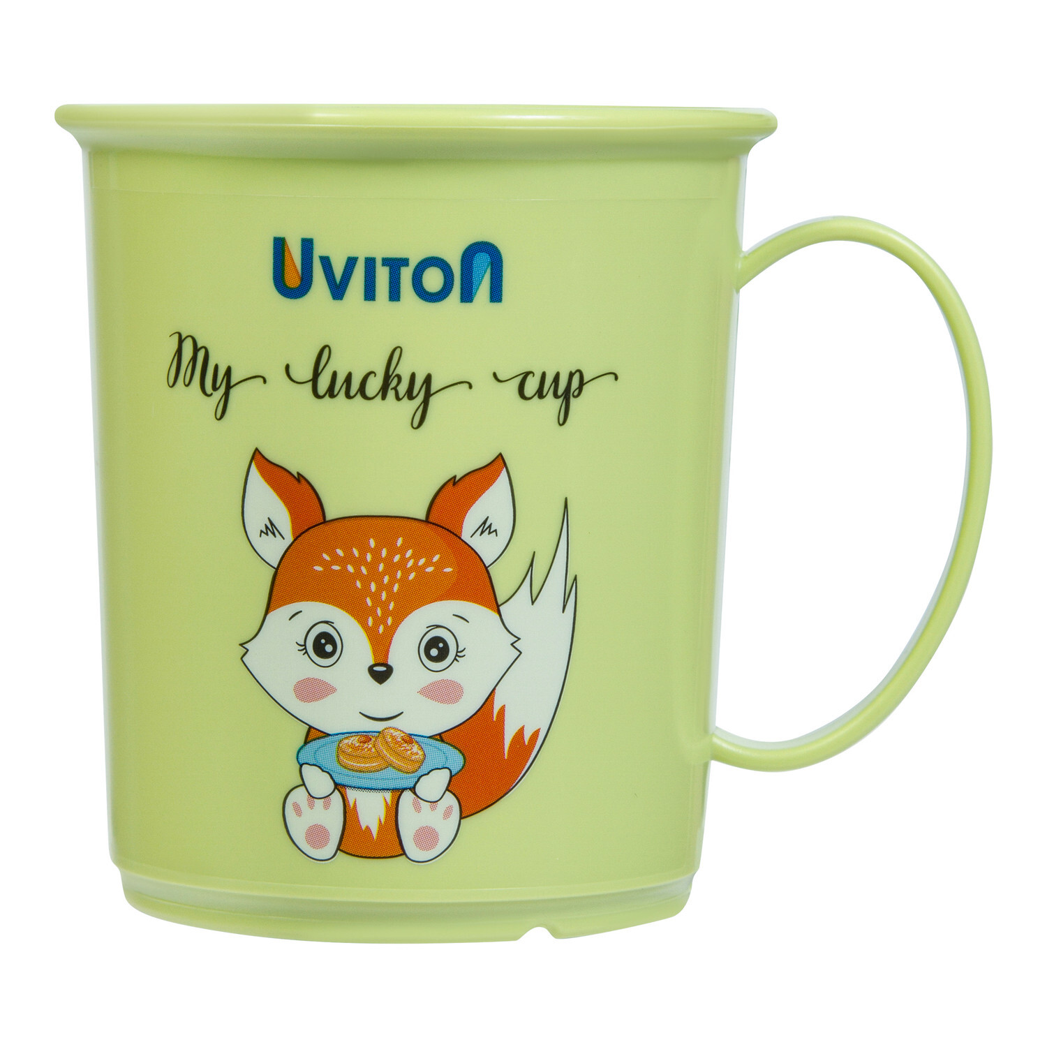 Кружка с ручкой для самостоятельного питья (салатовая) Кружка с ручкой для самостоятельного питья (салатовая)