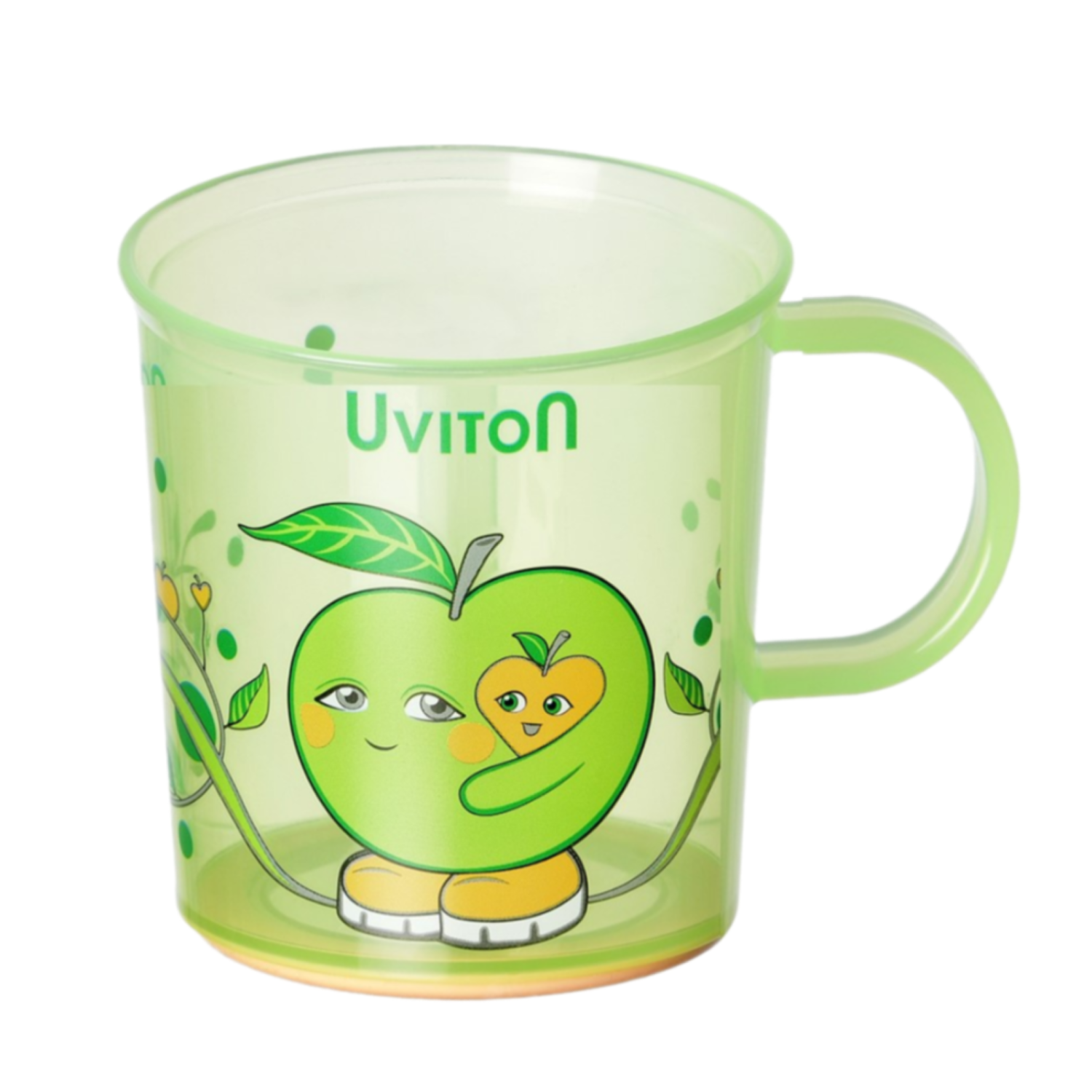 Кружечка с антискользащим дном, 200мл. Green apple Кружечка с антискользащим дном, 200мл. Green apple