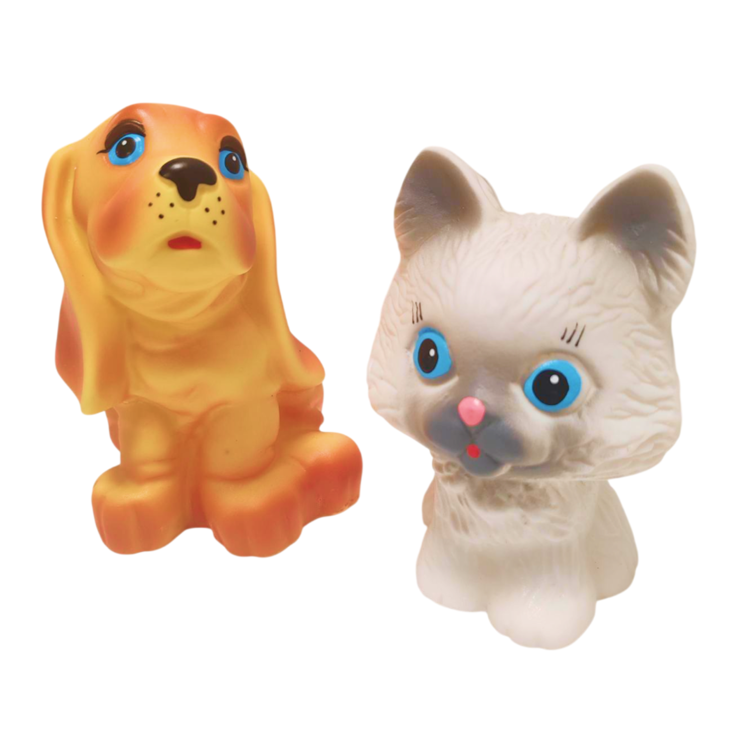 Игрушка для купания Щенок и котенок (2шт.) Игрушка для купания Щенок и котенок (2шт.)